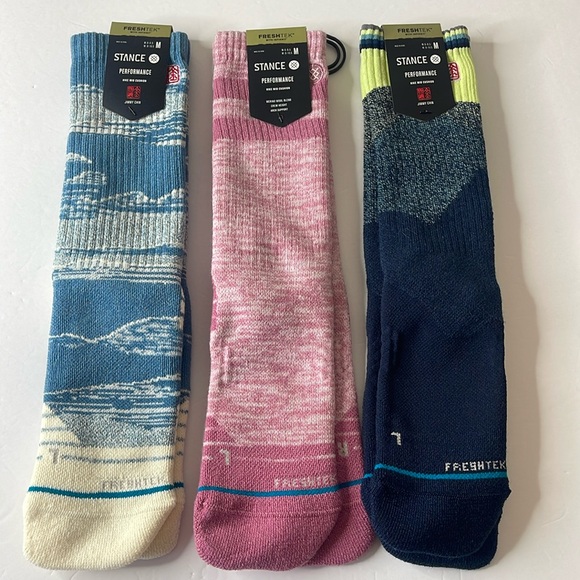 Stance Other - Stance Performance Hike Mid Cushion Wool Blend Crew Socks Size Medium